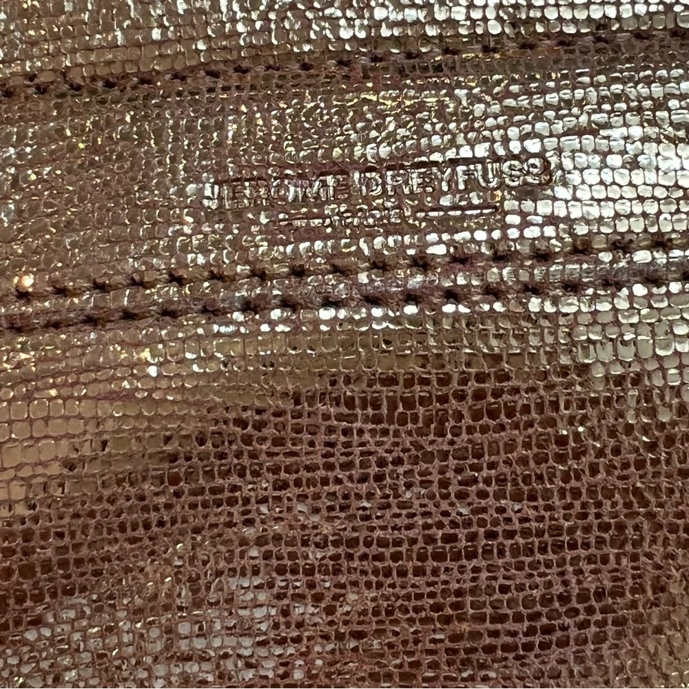 Jerome Dreyfuss Gold Shoulder Bag (NWT) - Picture 4 of 7